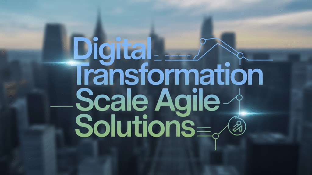 digital transformation scale agile solutions