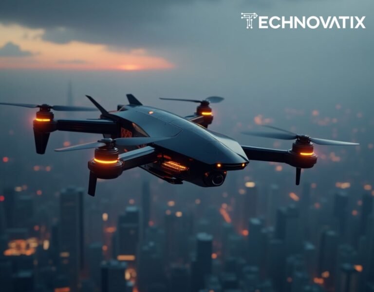 solid state batteries transform black falcon drone.